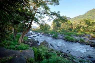 Sidemen river at the retreat venue